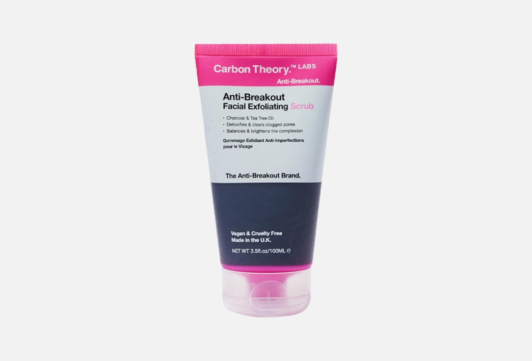 скраб для лица CARBON THEORY Anti-Breakout Exfoliating 