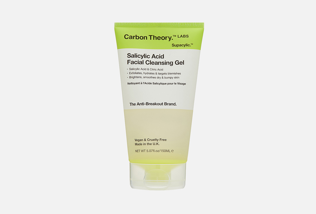 ГЕЛЬ ДЛЯ УМЫВАНИЯ CARBON THEORY Salicylic Acid 150 мл