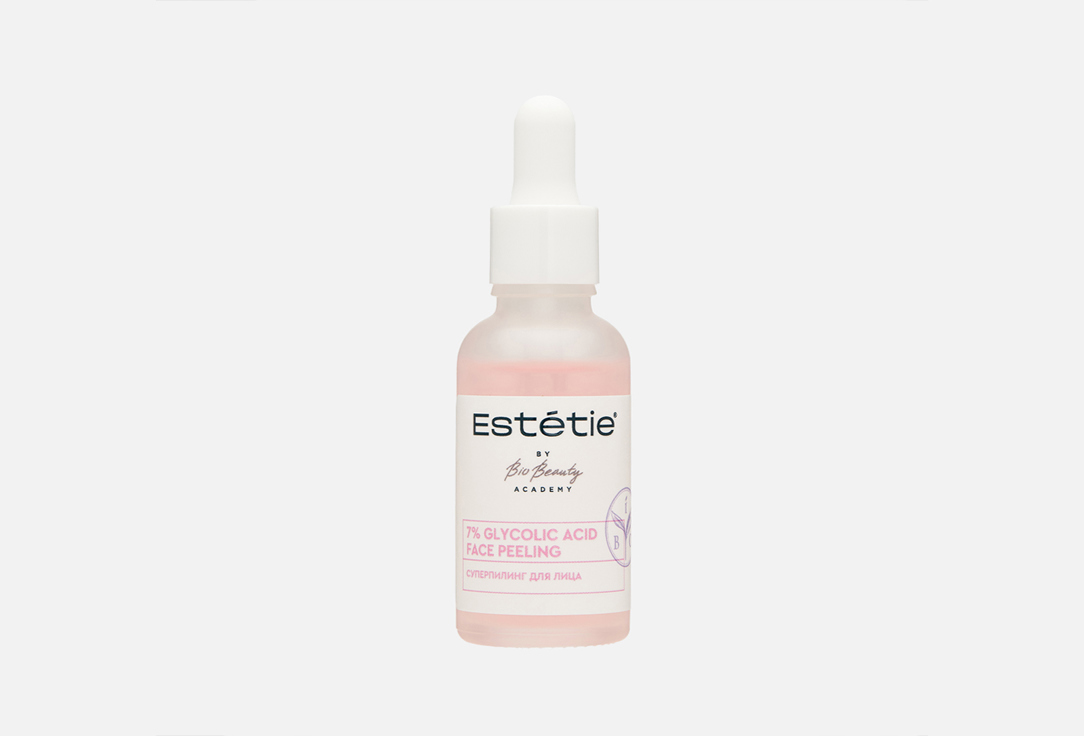 

пилинг для лица ESTETIE, 7% GLYCOLIC ACID FACE PEELING 30 мл