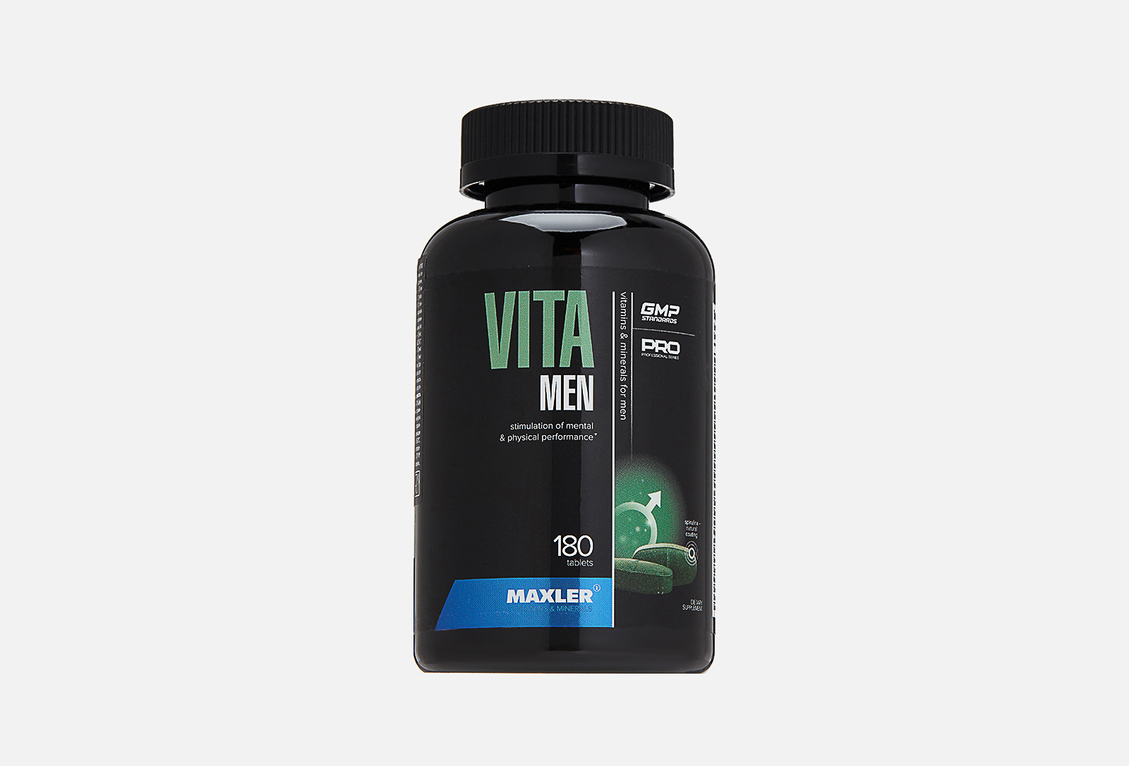 MAXLER БАД для мужского здоровья VitaMen бета-каротин 3000 мкг, витамин ...