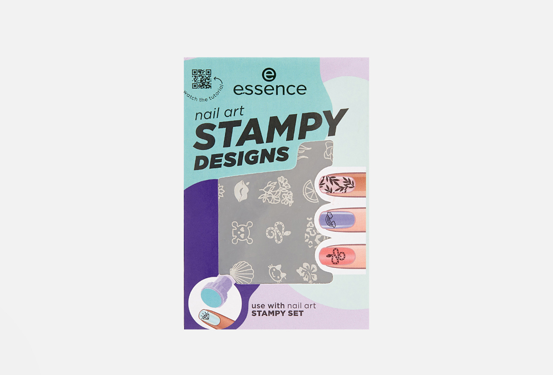 Изображение товара Набор трафаретов для стемпинга для ногтей Essence Stampy designs 01