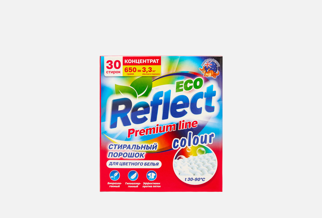 Изображение товара Концентрированный стиральный порошок Reflect Color