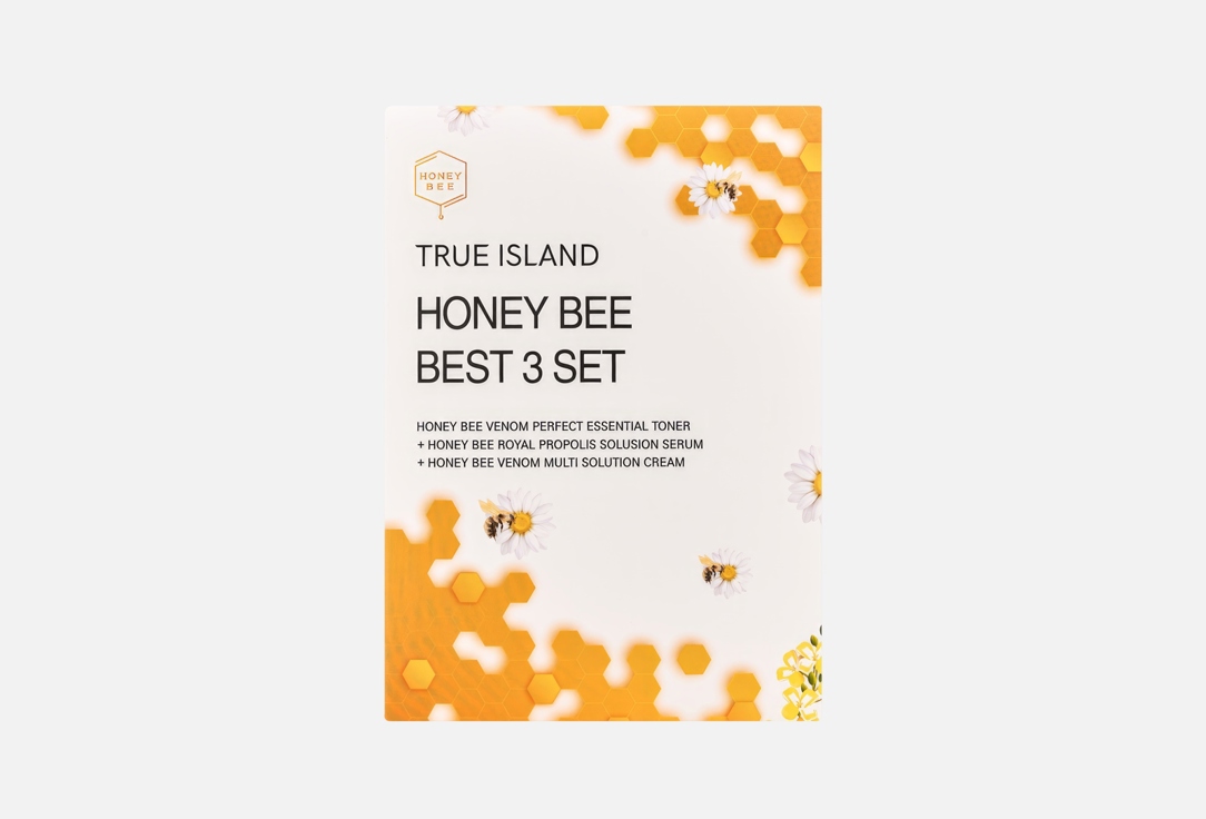 

Набор для ухода за кожей TRUE ISLAND, Honey bee best 3 set 3 шт