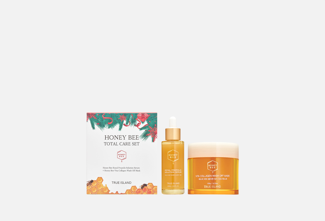 Изображение товара Подарочный набор для ухода за кожей True Island Honey bee total care set