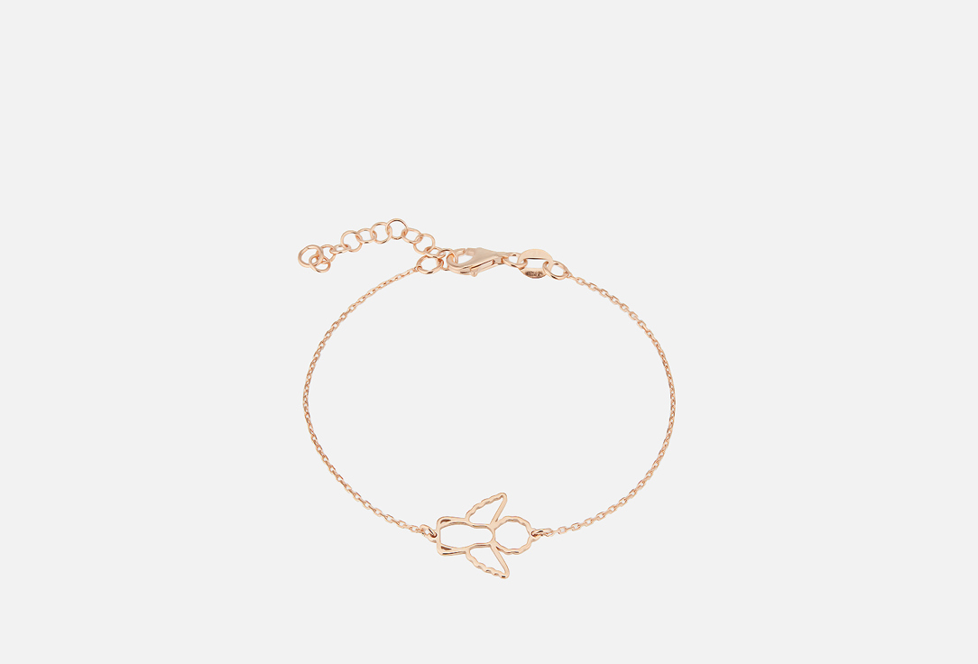 

Браслет серебряный СЧАСТЬЕ&MATRYOSHKA, Angel pink 1 шт