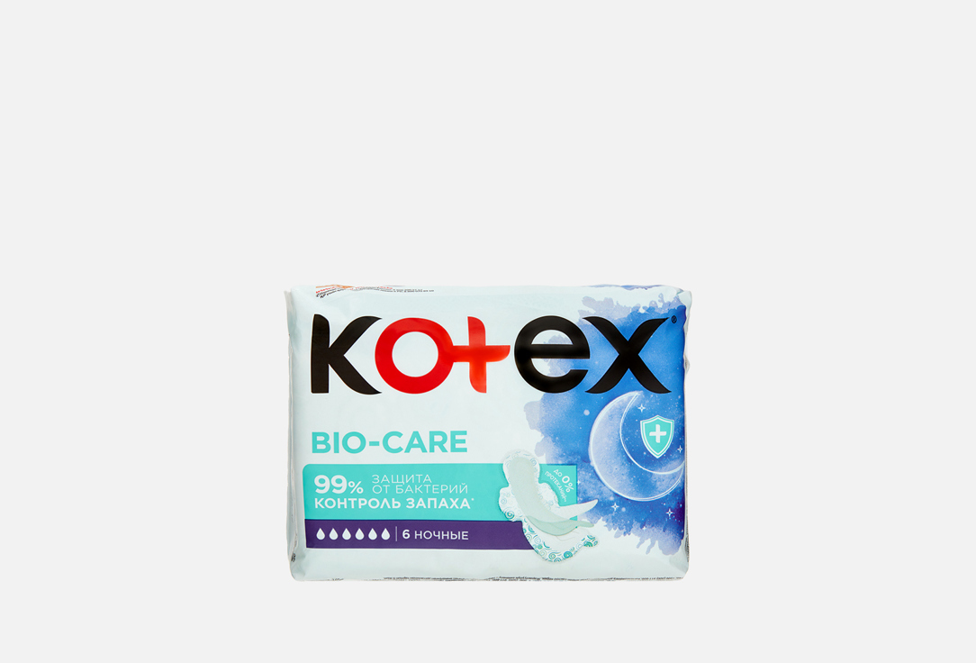 Изображение товара Прокладки Kotex Bio-Care Ночные