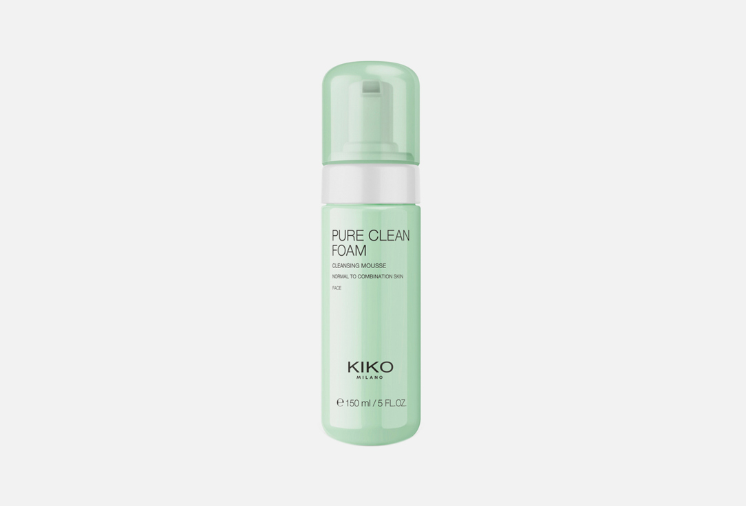 Изображение товара Очищающий мусс для лица KIKO MILANO Pure clean foam 150 мл для нормальной и чувствительной кожи