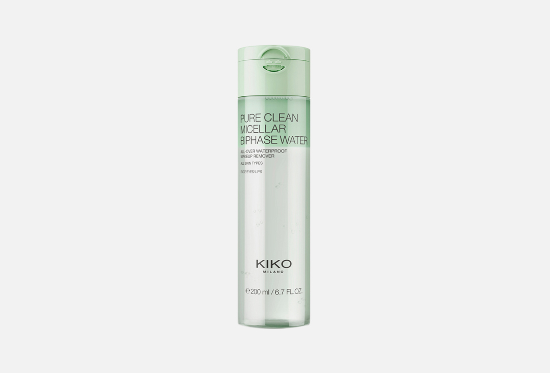 

Мицеллярная вода KIKO MILANO, Pure clean micellar biphase water 200 мл