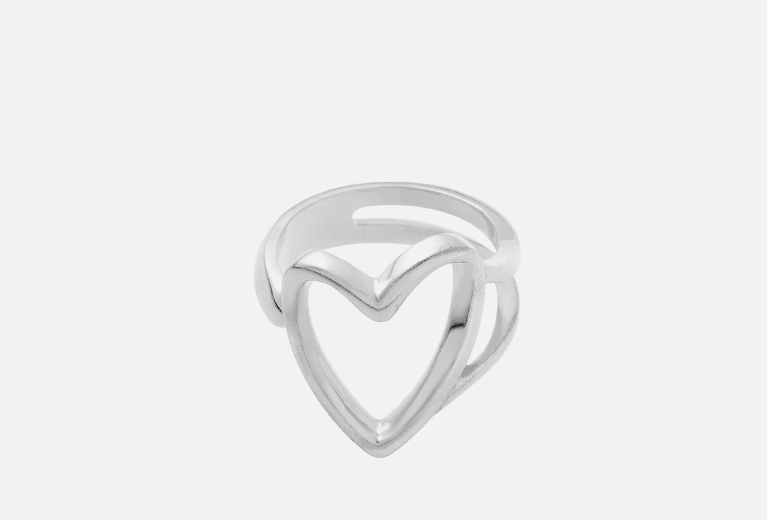 Кольцо серебряное SENS JEWELRY Heart ring 16 мл