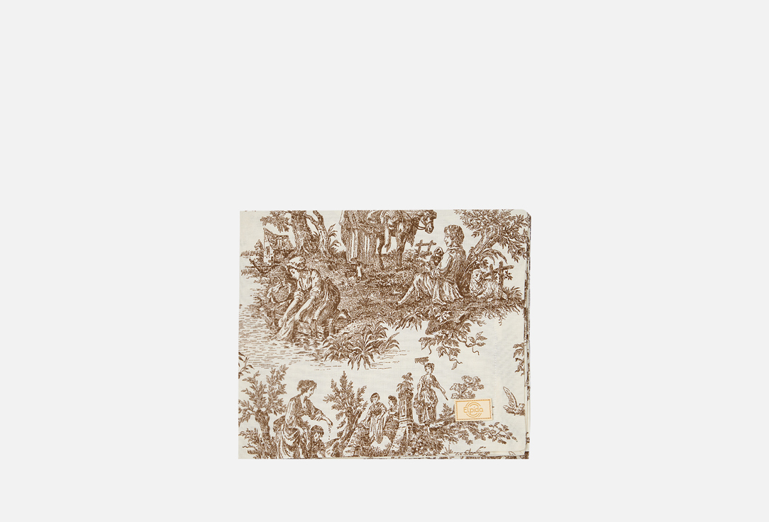Изображение товара Скатерть Elpida Туаль де Жуи коричневая, 150x250
