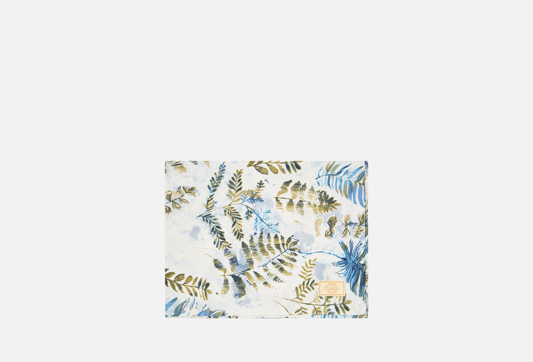 Изображение товара Скатерть Elpida Папоротник синий, 145х175