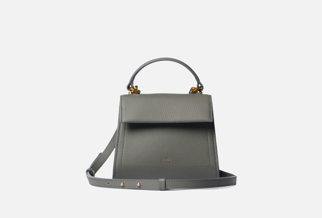 Изображение товара Сумка женская из натуральной зернистой кожи COINED IN STONE Sharon ash