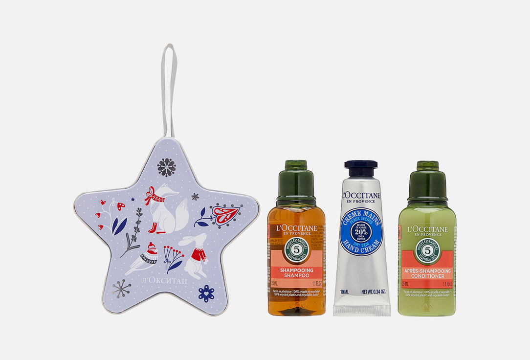 Изображение товара Набор миниатюр для волос и для рук L'Occitane Аромакология