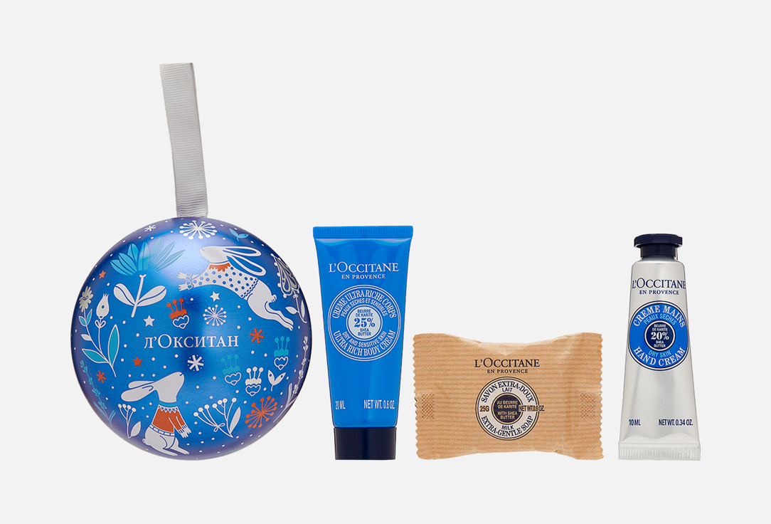 Изображение товара Набор миниатюр для рук и тела L'Occitane Нежное Карите