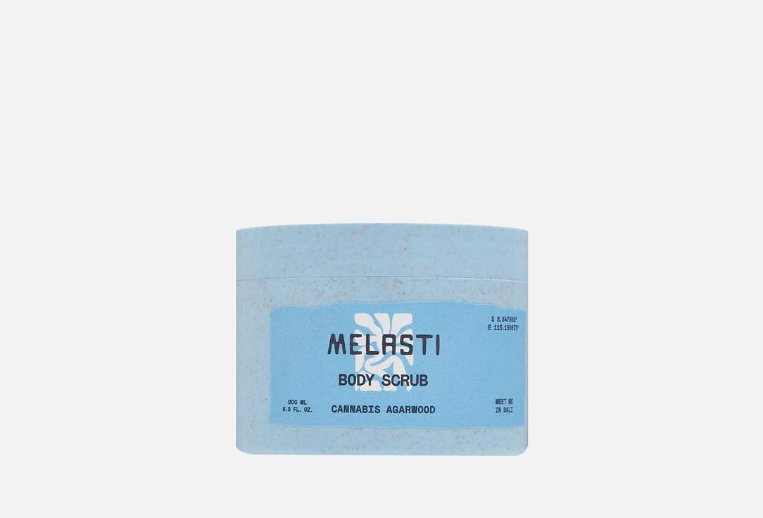 Солевой скраб для тела MELASTI Cannabis Agarwood 250 мл