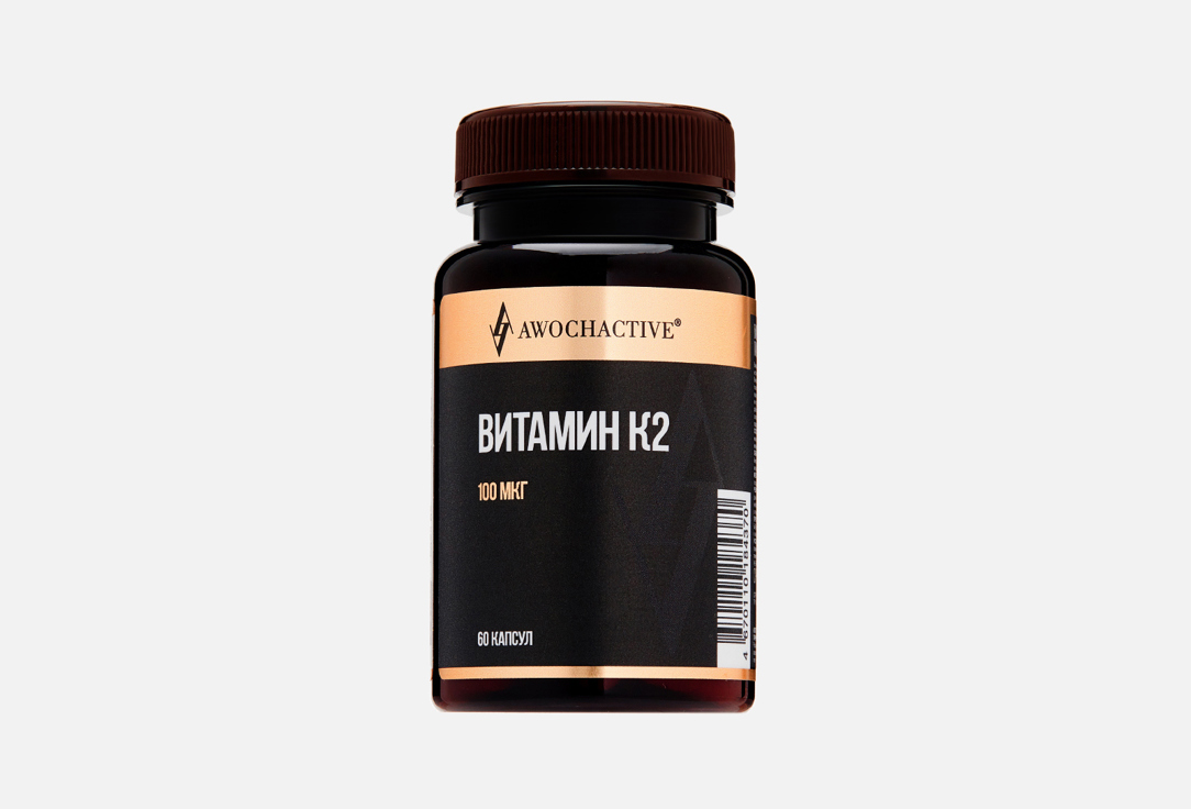 

Витамин К2 AWOCH ACTIVE, Vitamin k2 100 мкг в капсулах 60 шт