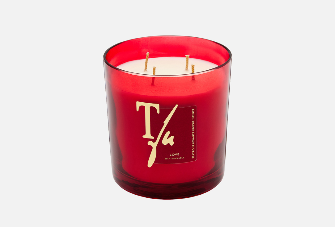 Изображение товара Ароматическая свеча TEATRO FRAGRANZE UNICHE LOVE 750 г с натуральными ароматами