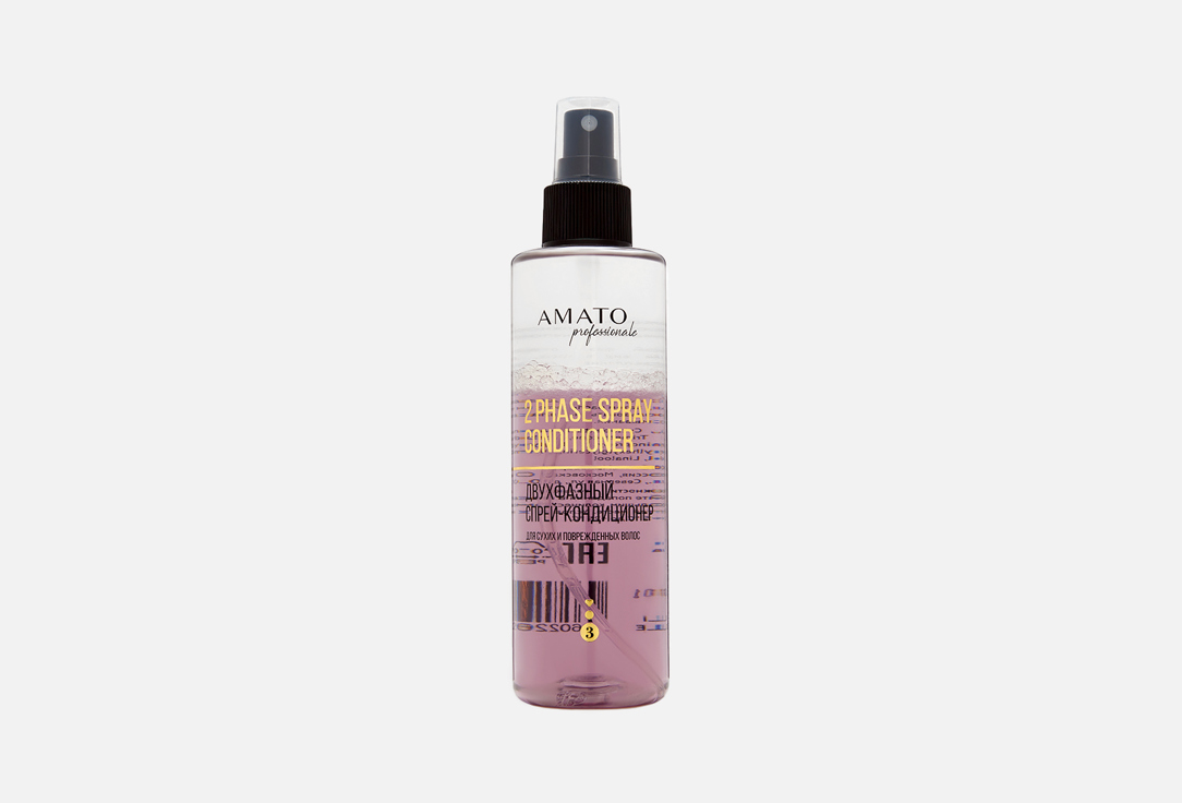 Двухфазный спрей-кондиционер для волос AMATO PROFESSIONALE 2 phase dry hair  200 мл