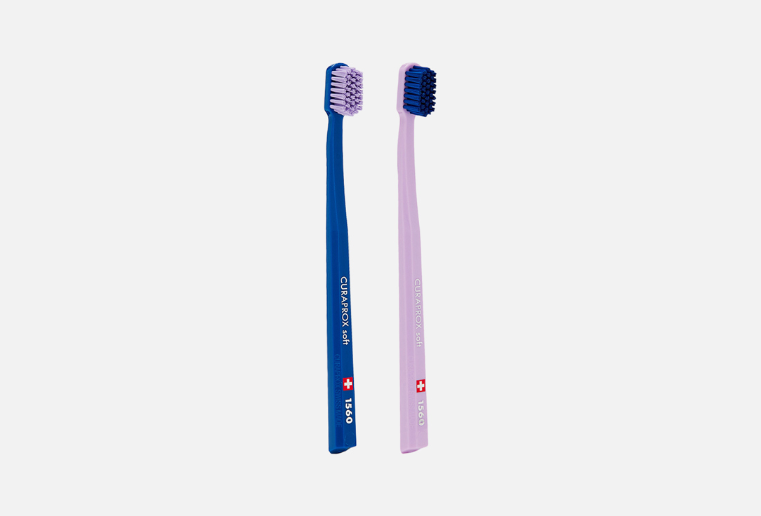 Набор зубных щеток CURAPROX CS 1560 Soft 2 шт