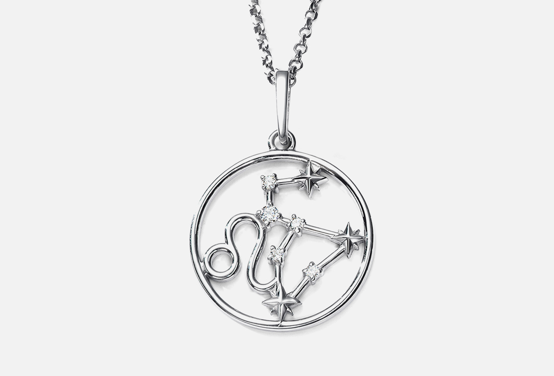 Кулон серебряный Pepela Jewelry Leo Zodiac Sign Pendant 