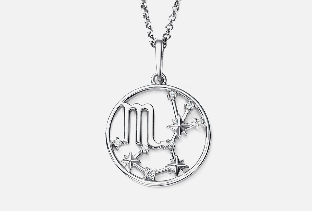 Кулон серебряный Pepela Jewelry Scorpio Zodiac Sign Pendant 