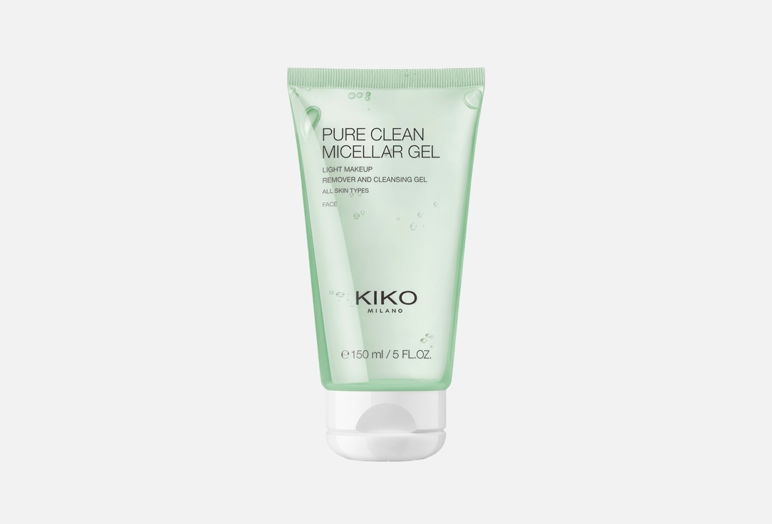 Мицелярный гель для лица KIKO MILANO Pure clean micellar gel 150 мл