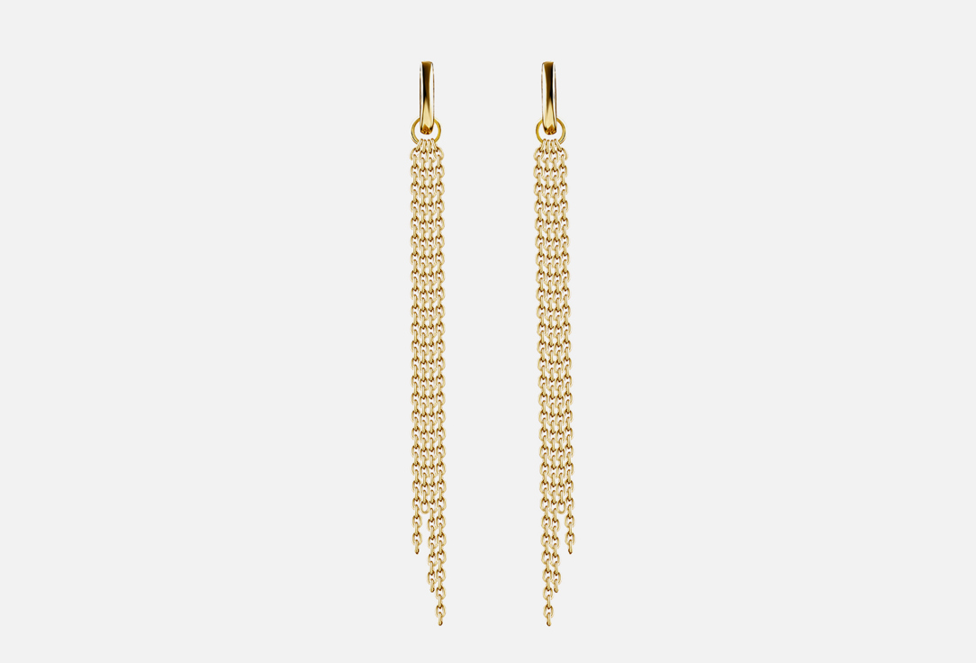 Серьги с подвесами серебряные Dita One Earrings 