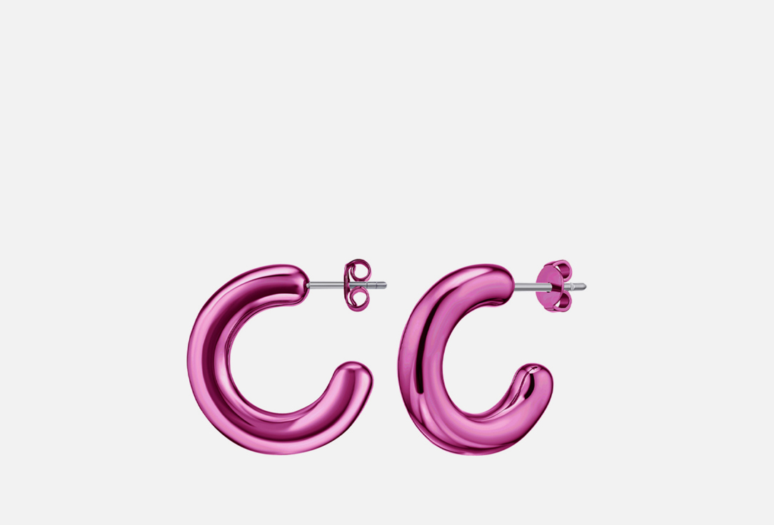 Изображение товара Серебряные серьги Dita One 925 пробы нано керамика стильные для женщин