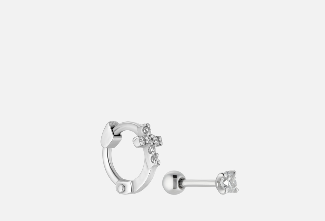 Изображение товара Серьга для пирсинга серебряная Dita One Piercing earring