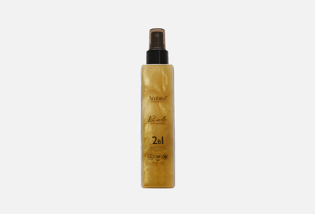 

Мист-шиммер для волос и тела 2в1 AMBREE PROFESSIONAL, Pure vanilla 200 мл