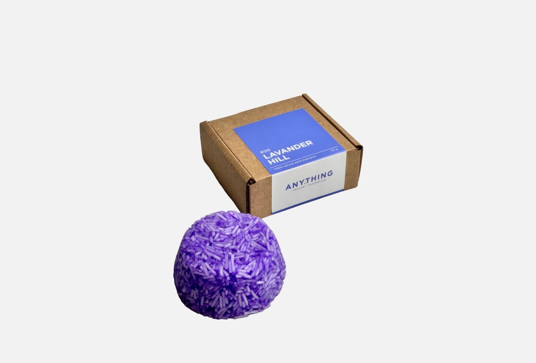 

Твёрдый шампунь ANY.THING, Lavander 70 г