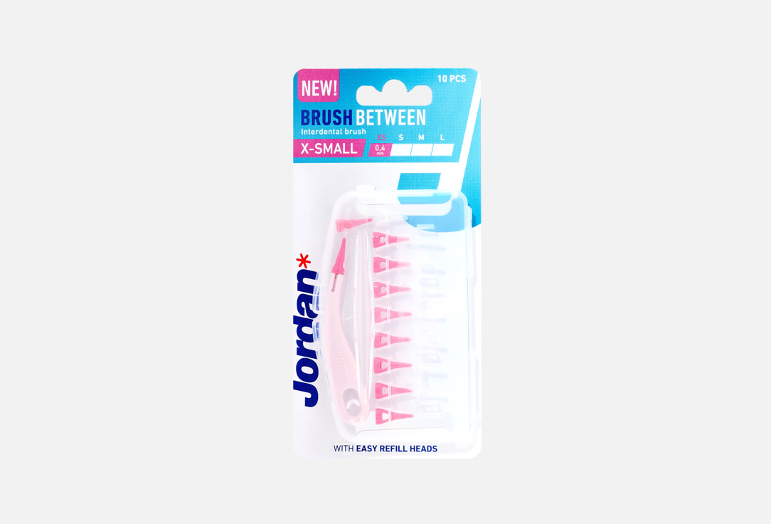 Межзубные ершики JORDAN Between, size XS 10 шт