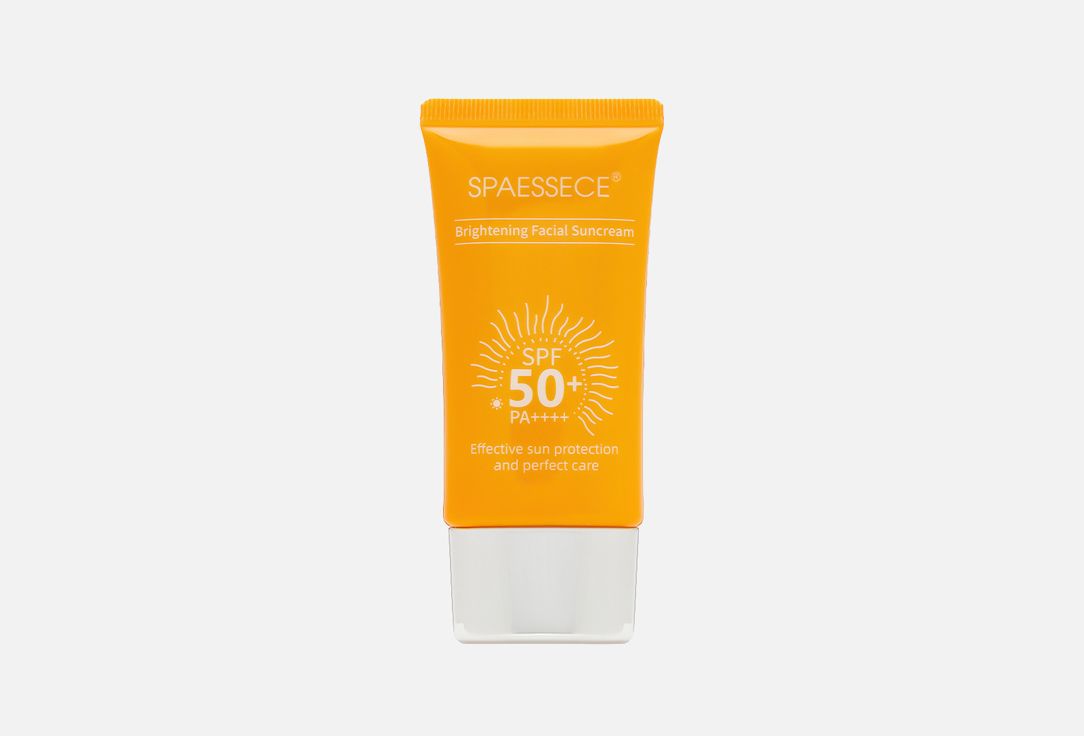 

солнцезащитный крем для лица SPF50+ PA++++ SPAESSECE, Whitening 40 мл