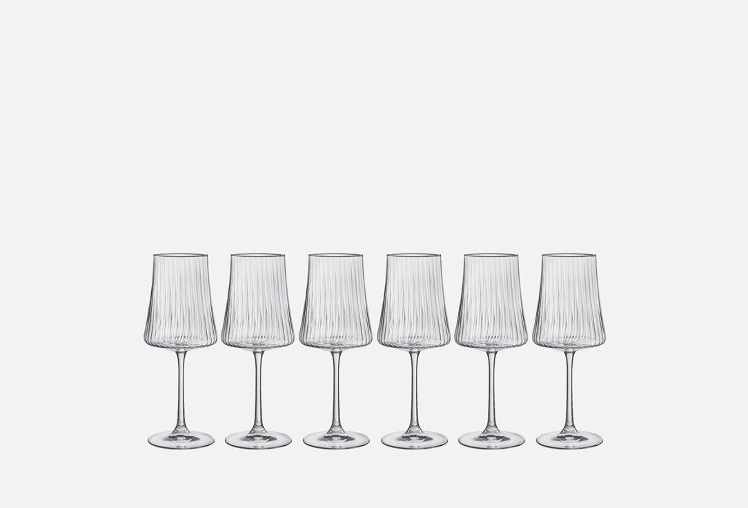 

Набор бокалов для вина CRYSTALEX, Прозрачный, Экстра оптика 6 шт