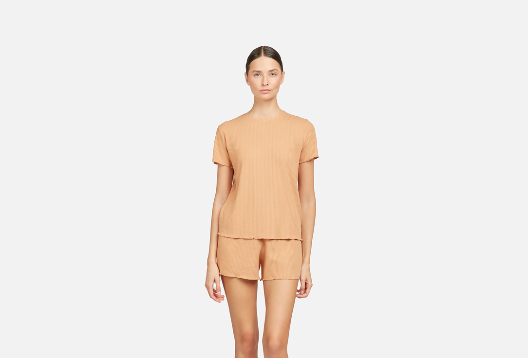 Изображение товара Пижама The.Nudest с шортами для женщин из мягкого трикотажа