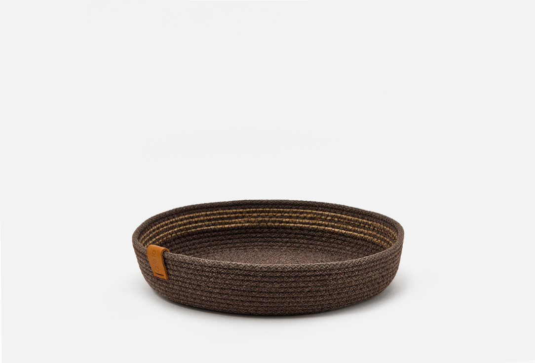 

Тарелка OLALA HOME, Коричневый, Шоколад-джут 1 шт