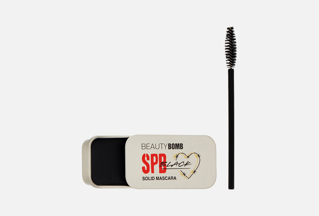 Изображение товара Твердая тушь для ресниц Beauty Bomb SPB с щеточкой и эффектом густых ресниц