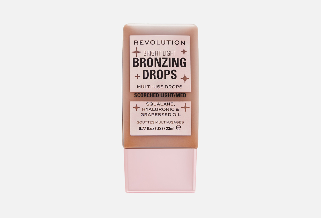 Изображение товара Жидкий бронзер для лица MakeUp Revolution Bright light bronzing drops