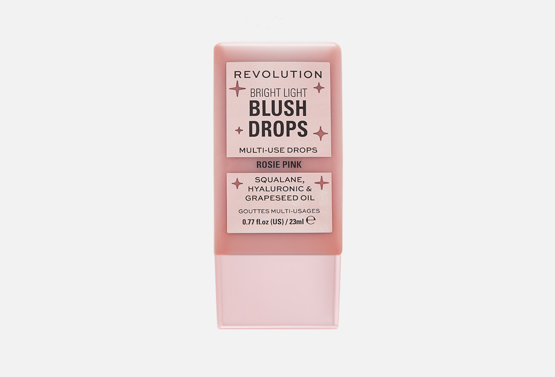 Изображение товара Жидкие румяна для лица MakeUp Revolution Bright light blush drops
