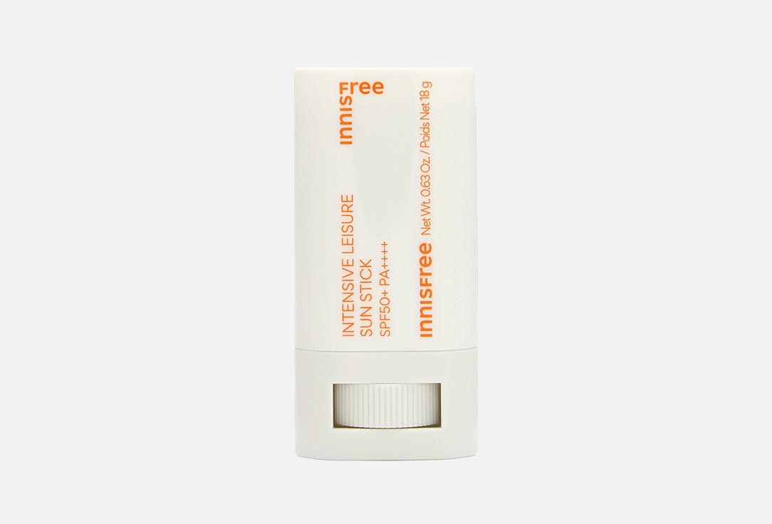 Водостойкий солнцезащитный Стик SPF50+ INNISFREE Intensive leisure 18 г