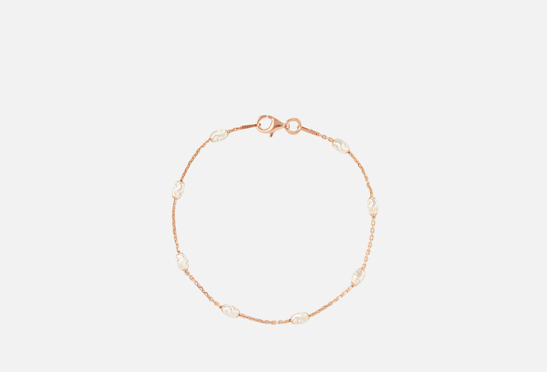 Изображение товара Серебряный браслет 925 пробы с позолотой для женщин