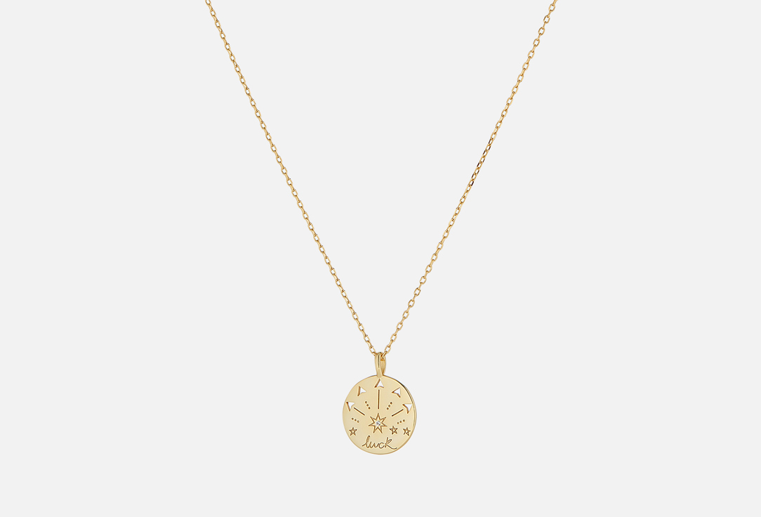 Изображение товара Колье серебряное JUVEDEL позолоченное с подвеской