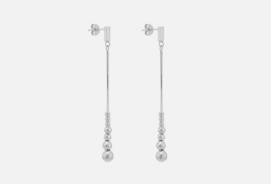 Изображение товара Серьги-пусеты серебряные JUVEDEL шарики