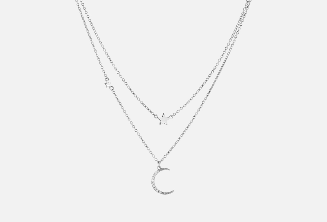 Изображение товара Женское серебряное колье JUVEDEL с фианитами 925 пробы