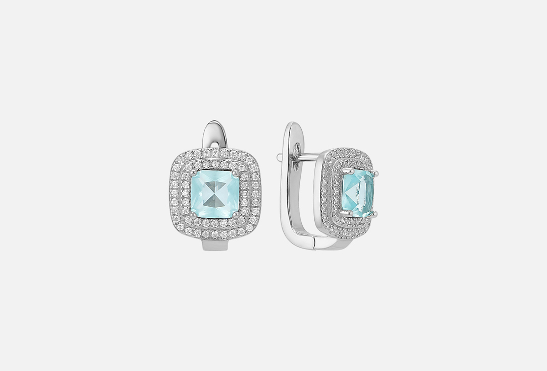 Изображение товара Серьги серебряные JUVEDEL с фианитами