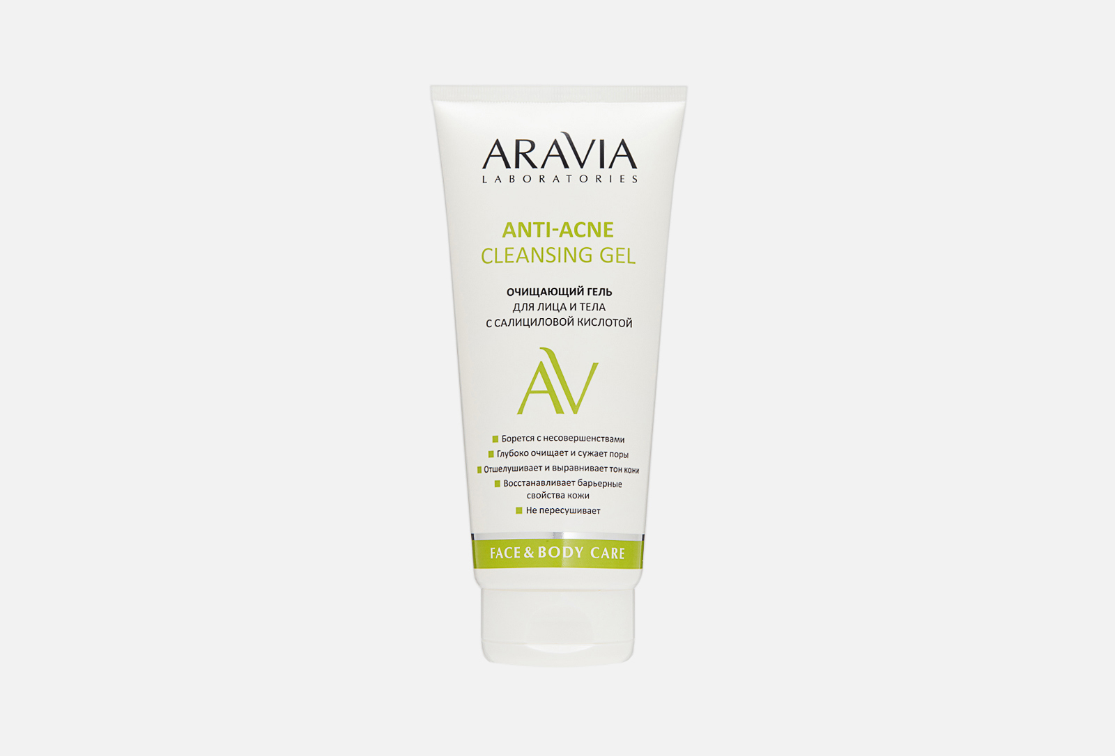 Aravia Laboratories Очищающий гель для лица и тела Anti-Acne Cleansing ...