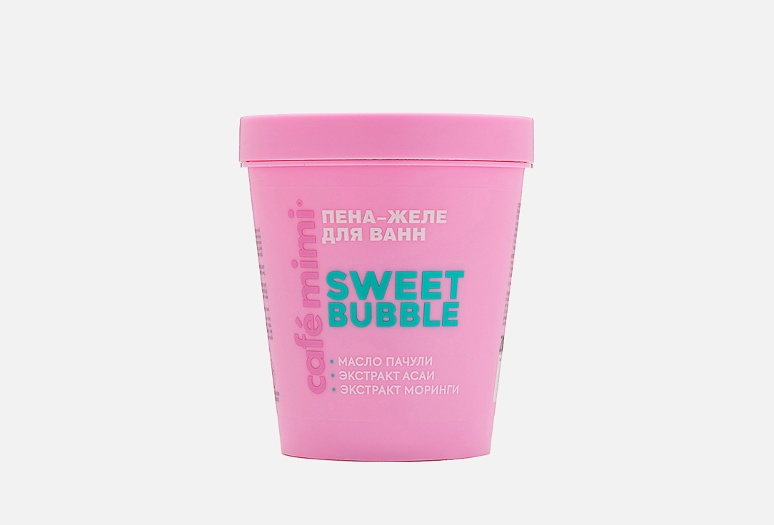 Изображение товара ПЕНА-ЖЕЛЕ ДЛЯ ВАНН Café mimi SWEET BUBBLE