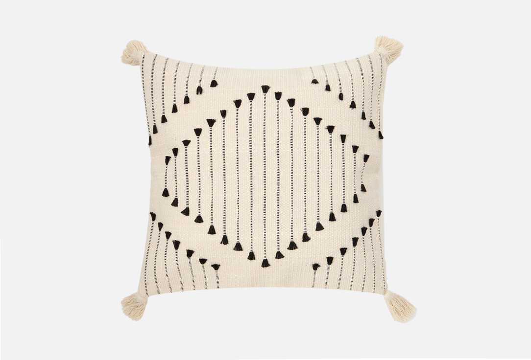 Изображение товара Наволочка декоративная Этель сканди, черный, 45х45