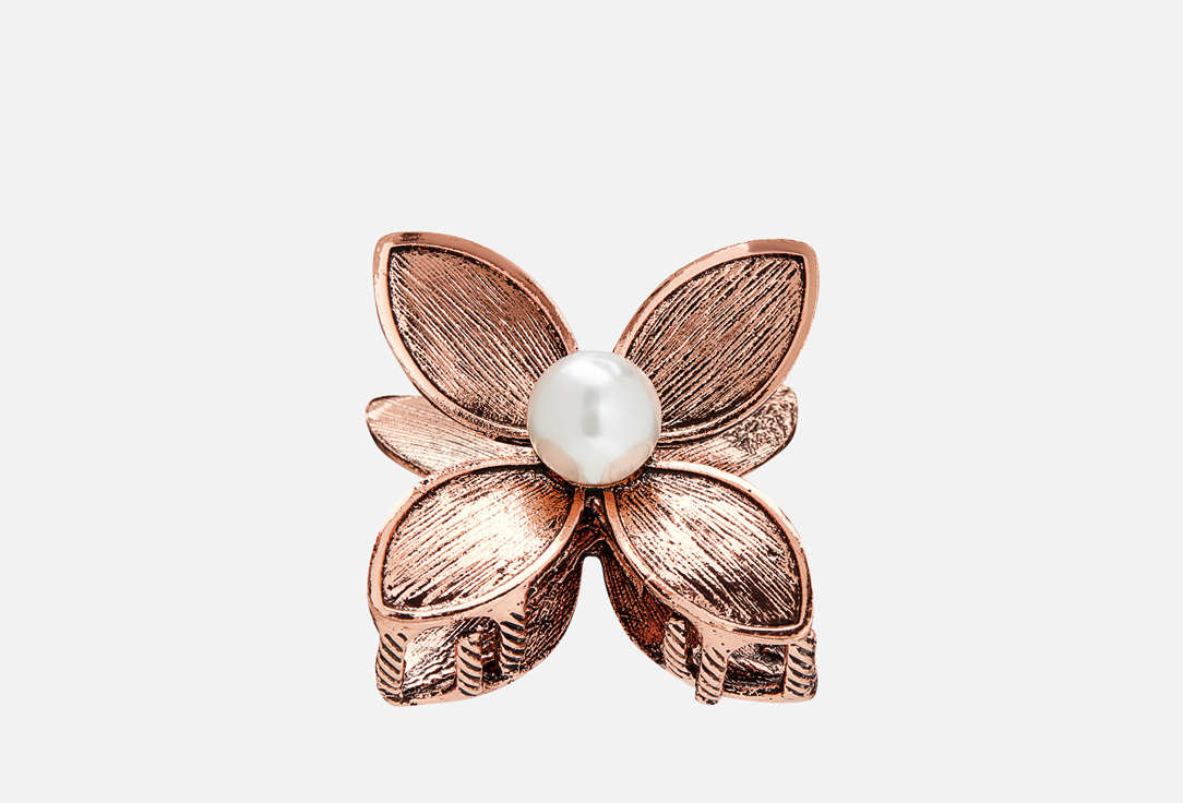 

краб-цветок с жемчугом ЮЖНАЯ КОРЕЯ, Бронзовый 1 шт