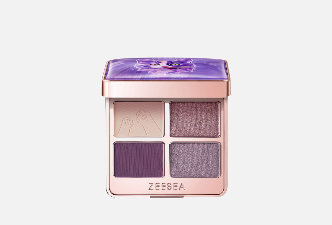 Тени для век ZEESEA Tipsy kitty eyeshadow 3.5 г